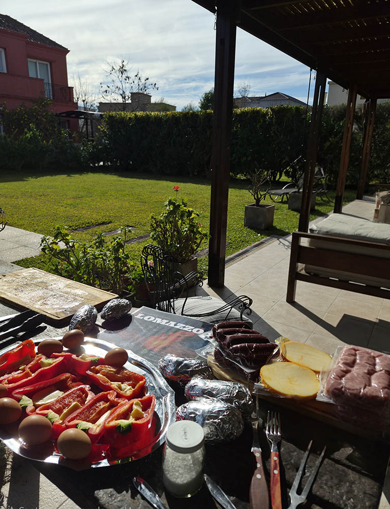 Asado de Lomazzo en Barrio Los Sauces, Nordelta